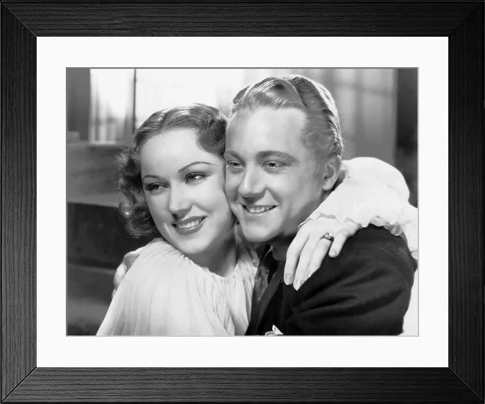 Framed Print : ANN CARVER'S PROFESSION, from left, Fay Wray, Gene Raymond, 1933