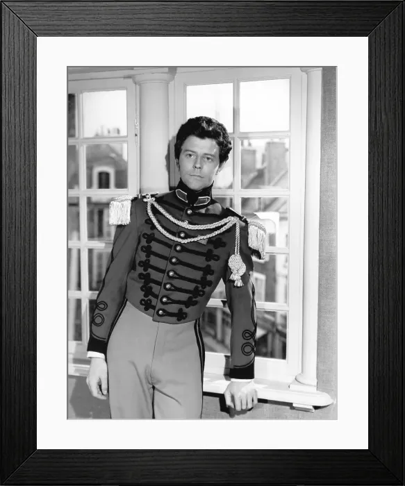 Framed Print : THE RED AND THE BLACK, (aka LA ROUGE ET LE NOIR, aka ROUGE ET NOIR), Gerard Philipe, 1954