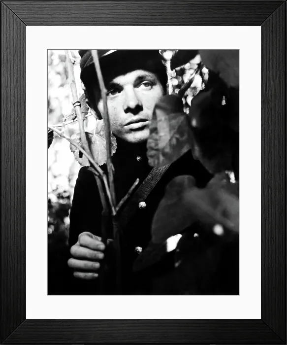 Framed Print : THE RED BADGE OF COURAGE, Audie Murphy, 1951