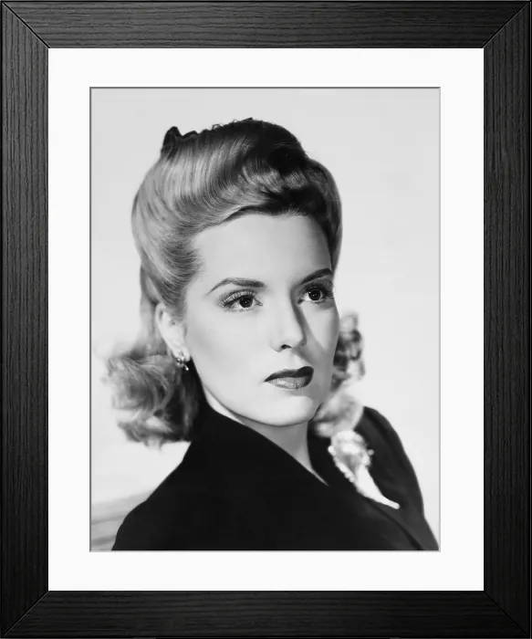 Framed Print : THUMBS UP, Brenda Joyce, 1943 Framed Print : THUMBS UP, Brenda Joyce, 1943
