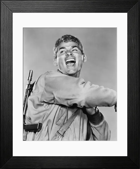 Framed Print : RED BALL EXPRESS, Jeff Chandler, 1952
