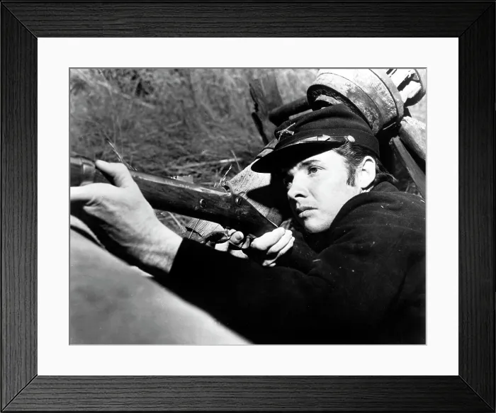 Framed Print : THE RED BADGE OF COURAGE, Audie Murphy, 1951