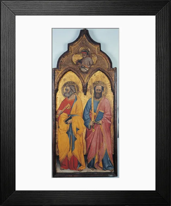 Framed Print : Triptych with Madonna and Saints, by Lippo di Dalmasio, 14th Century - 15th century, panel, - Italy, Emilia Romagna, Bologna, National Picture Gallery Framed Print : Triptych with Madonna and Saints, by Lippo di Dalmasio, 14th Century - 15th century, panel, - Italy, Emilia Romagna, Bologna, National Picture Gallery
