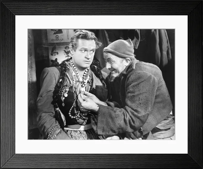 Framed Print : THE PRINCESS AND THE PIRATE, from left: Bob Hope, Walter Brennan, 1944 Framed Print : THE PRINCESS AND THE PIRATE, from left: Bob Hope, Walter Brennan, 1944