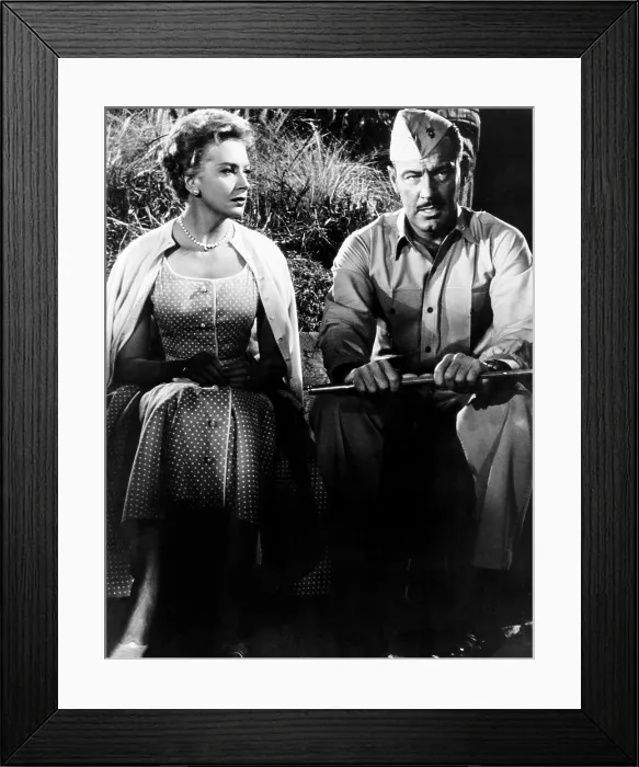 Framed Print : THE PROUD AND PROFANE, from left: Deborah Kerr, William Holden, 1956 Framed Print : THE PROUD AND PROFANE, from left: Deborah Kerr, William Holden, 1956