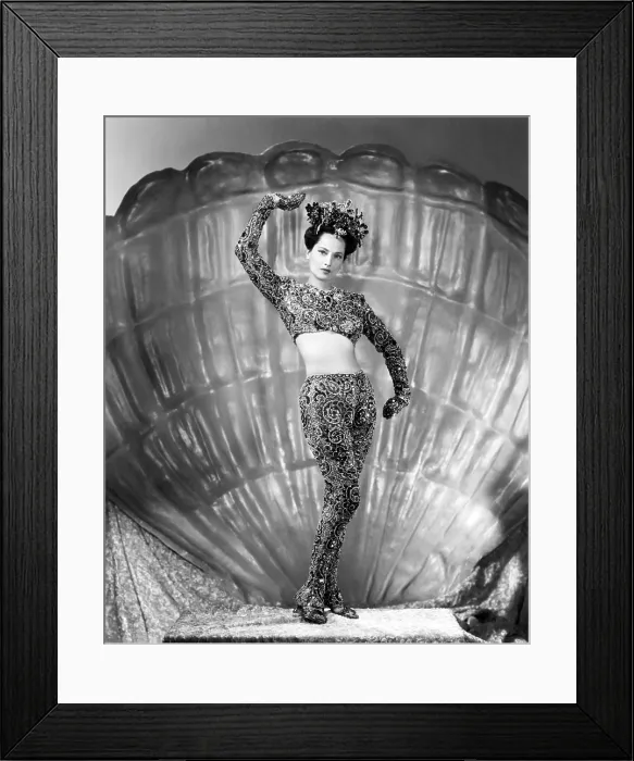 Framed Print : NIGHT IN PARADISE, Merle Oberon, 1946 Framed Print : NIGHT IN PARADISE, Merle Oberon, 1946