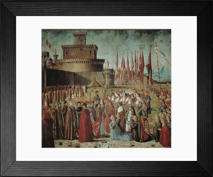 Framed Print : Legend of St Ursula Framed Print : Legend of St Ursula