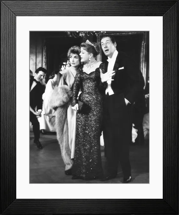 Framed Print : THE RELUCTANT DEBUTANTE, from left: Kay Kendall, Angela Lansbury, Rex Harrison, 1958 Framed Print : THE RELUCTANT DEBUTANTE, from left: Kay Kendall, Angela Lansbury, Rex Harrison, 1958