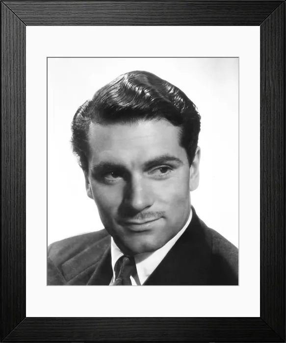 Framed Print : REBECCA, Laurence Olivier, 1940 Framed Print : REBECCA, Laurence Olivier, 1940