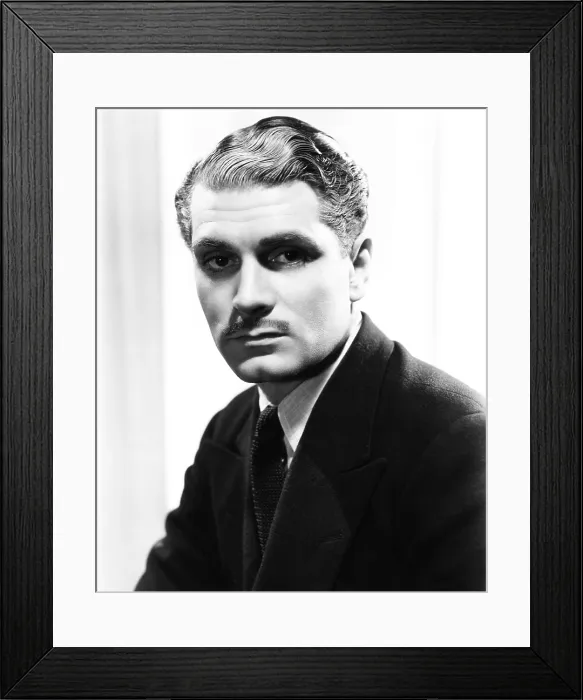 Framed Print : REBECCA, Laurence Olivier, 1940 Framed Print : REBECCA, Laurence Olivier, 1940