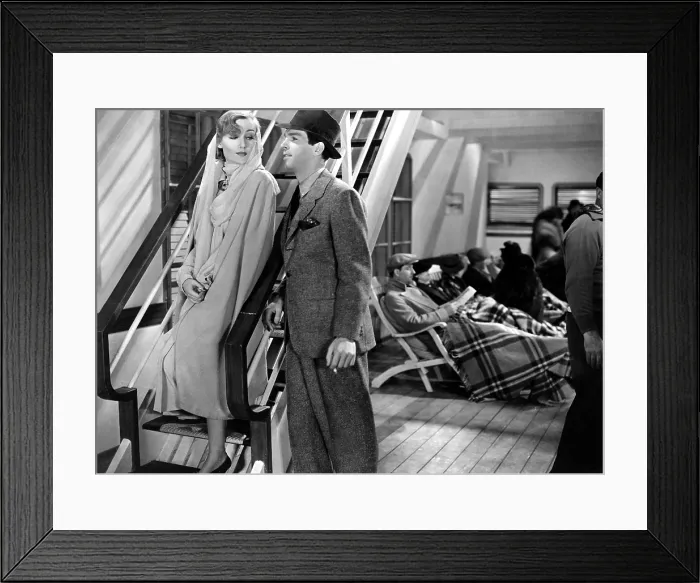 Framed Print : THE PRINCESS COMES ACROSS, Carole Lombard, Fred MacMurray, 1936