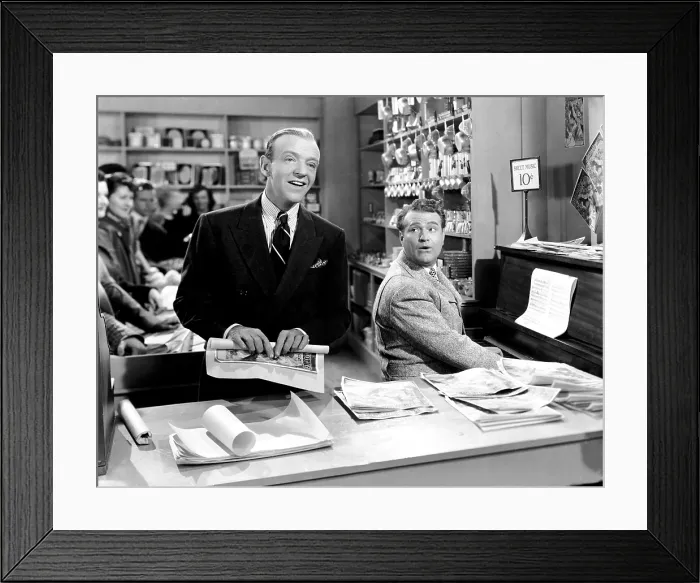 Framed Print : THREE LITTLE WORDS, Fred Astaire, Red Skelton, 1950