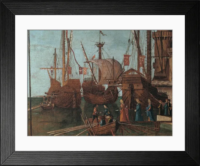 Framed Print : Legend of St Ursula