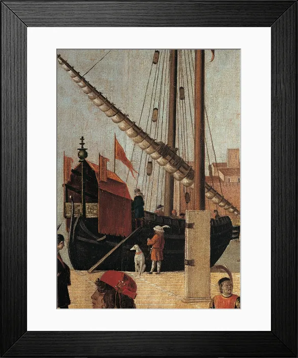Framed Print : Legend of St Ursula
