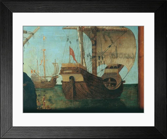 Framed Print : Legend of St Ursula