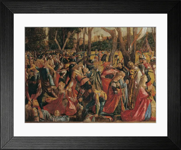 Framed Print : Legend of St Ursula Framed Print : Legend of St Ursula