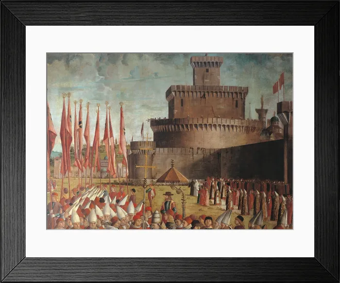 Framed Print : Legend of St Ursula Framed Print : Legend of St Ursula