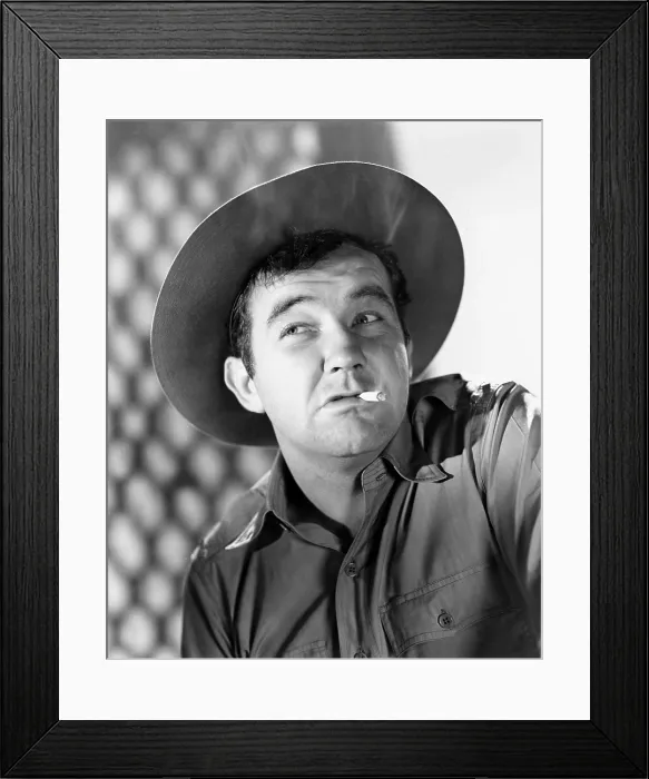 Framed Print : THE REAL GLORY, Broderick Crawford, 1939 Framed Print : THE REAL GLORY, Broderick Crawford, 1939