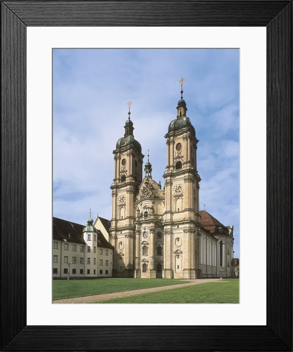 Framed Print : BEER, Johann Michael (1696-1780); THUMB, Peter (1681-1766). Church of Saint-Gall. 1755-1766. SWITZERLAND. SANKT GALLEN. Sankt Gallen. Abbey of Saint Gall Framed Print : BEER, Johann Michael (1696-1780); THUMB, Peter (1681-1766). Church of Saint-Gall. 1755-1766. SWITZERLAND. SANKT GALLEN. Sankt Gallen. Abbey of Saint Gall