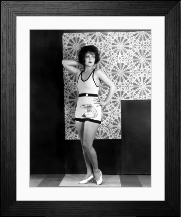 Framed Print : RED HAIR, Clara Bow, 1928