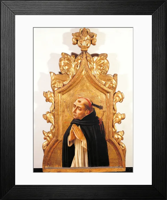 Framed Print : Cagli Polyptych, by Niccol di Liberatore (Niccol da Foligno) known as lAlunno, 1465, 15th Century, tempera on poplar panel, - Italy, Lombardy, Milan, Brera Art Gallery. Detail Framed Print : Cagli Polyptych, by Niccol di Liberatore (Niccol da Foligno) known as lAlunno, 1465, 15th Century, tempera on poplar panel, - Italy, Lombardy, Milan, Brera Art Gallery. Detail