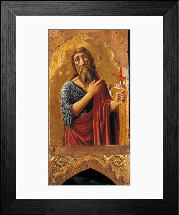 Framed Print : Cagli Polyptych, by Niccol di Liberatore (Niccol da Foligno) known as lAlunno, 1465, 15th Century, tempera on poplar panel, - Italy, Lombardy, Milan, Brera Art Gallery. Detail Framed Print : Cagli Polyptych, by Niccol di Liberatore (Niccol da Foligno) known as lAlunno, 1465, 15th Century, tempera on poplar panel, - Italy, Lombardy, Milan, Brera Art Gallery. Detail