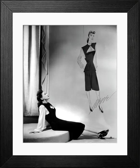 Framed Print : REUNION IN FRANCE, Joan Crawford, 1942