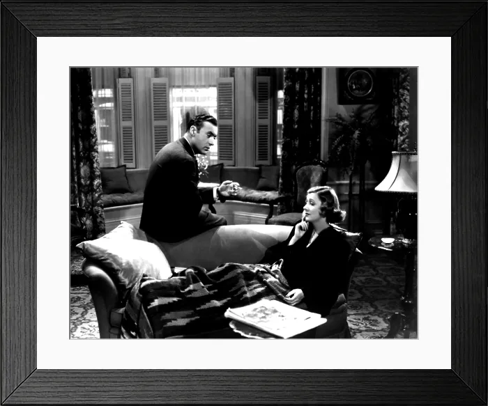 Framed Print : LOVE AFFAIR, Charles Boyer, Irene Dunne, 1939