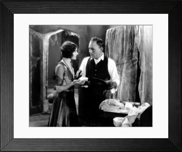 Framed Print : LONDON AFTER MIDNIGHT, Marceline Day, 1927 Framed Print : LONDON AFTER MIDNIGHT, Marceline Day, 1927