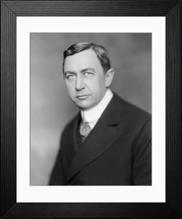 Framed Print : Ivy Ledbetter Lee 1877-1934 one of the founders of modern public relations. His clients included the Rockefellers IG Farben Charles Lindbergh and Bethlehem Steel