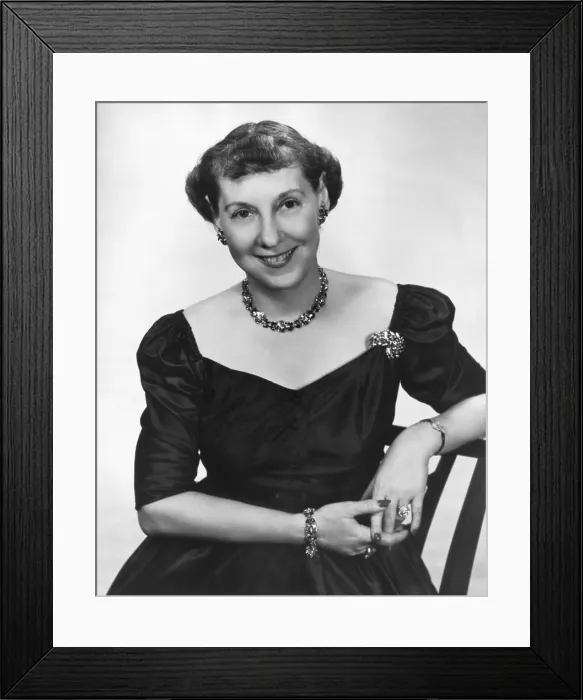 Framed Print : First Lady Mamie Eisenhower, 1953. - (BSLOC_2014_16_90)