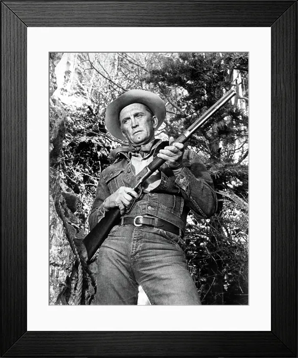 Framed Print : LONELY ARE THE BRAVE, Kirk Douglas, 1962