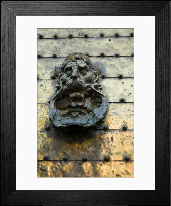 Framed Print : SPAIN. Cordoba. Mezquita (Mosque). Mosque - cathedral, detail of the door of Santa Catalina  /  Mezquita catedral, detalle de la puerta de Santa Catalina