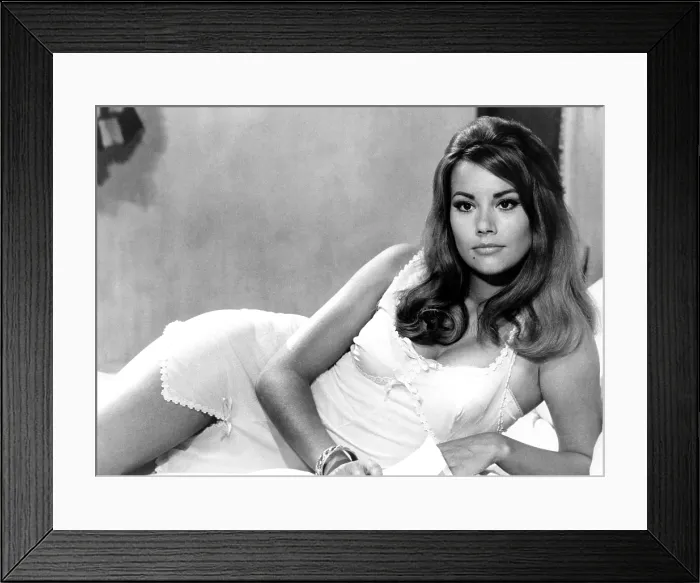 Framed Print : THAT MAN GEORGE, (aka L'HOMME DE MARRAKECH), Claudine Auger, 1966