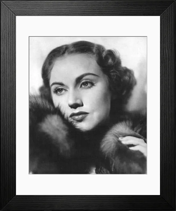 Framed Print : THEY MET IN A TAXI, Fay Wray, 1936 Framed Print : THEY MET IN A TAXI, Fay Wray, 1936