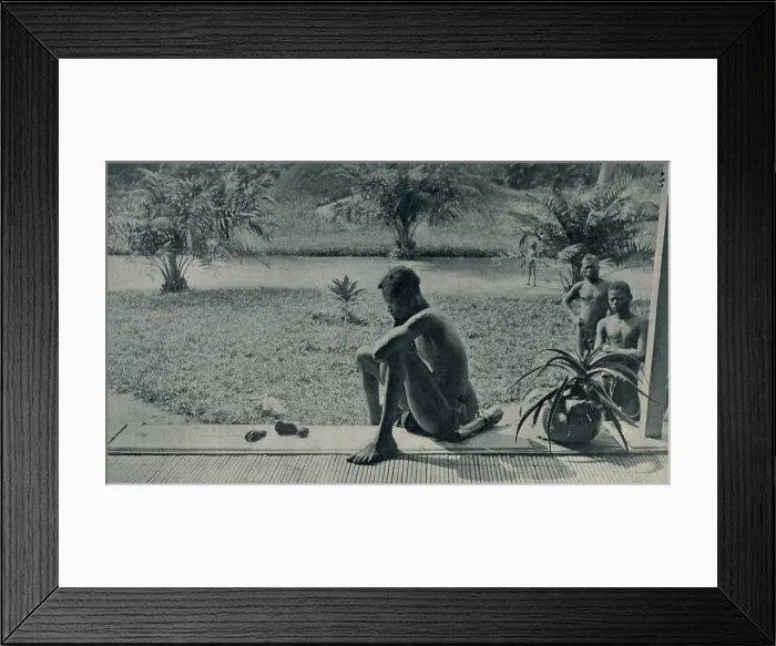 Framed Print : Atrocities of the Rubber Slavery in the Belgian Congo