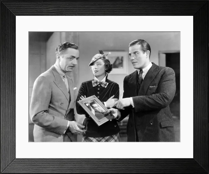 Framed Print : THE THIN MAN, William Powell, Myrna Loy, Nat Pendleton, Cesar Romero (in photo), 1934 Framed Print : THE THIN MAN, William Powell, Myrna Loy, Nat Pendleton, Cesar Romero (in photo), 1934