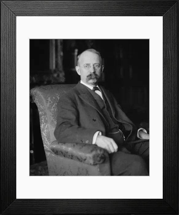 Framed Print : Edward Harriman 1848-1909 was the aggressive director of the Union Pacific Railroad from 1897 until his death