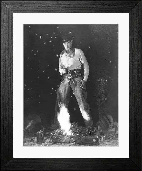 Framed Print : THE LIGHT OF WESTERN STARS, Richard Arlen, 1930