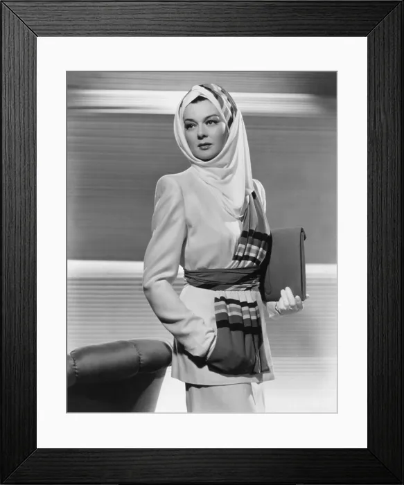 Framed Print : THEY MET IN BOMBAY, Rosalind Russell, 1941