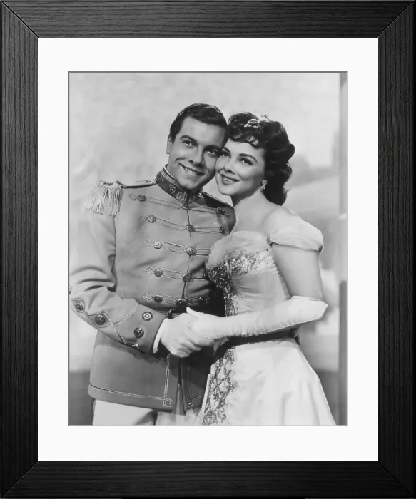 Framed Print : THAT MIDNIGHT KISS, from left: Mario Lanza, Kathryn Grayson, 1949
