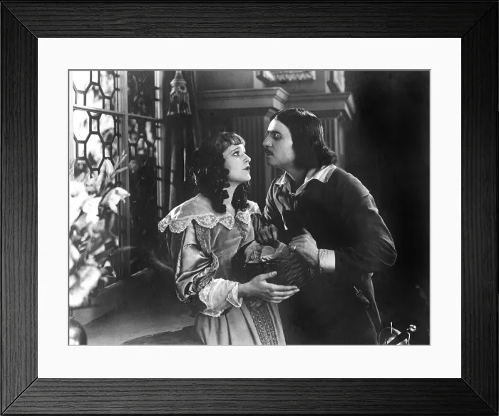 Framed Print : THE THREE MUSKETEERS, Marguerite de la Motte, Douglas Fairbanks, Sr. 1921