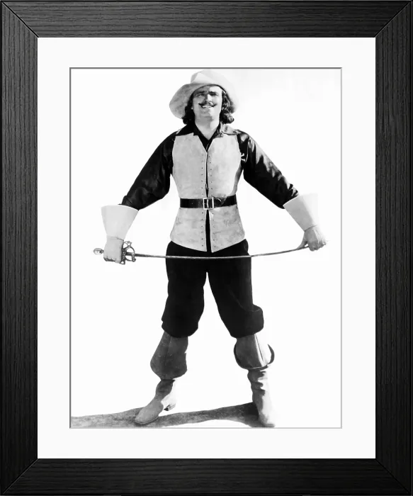 Framed Print : THE THREE MUSKETEERS, Douglas Fairbanks, 1921