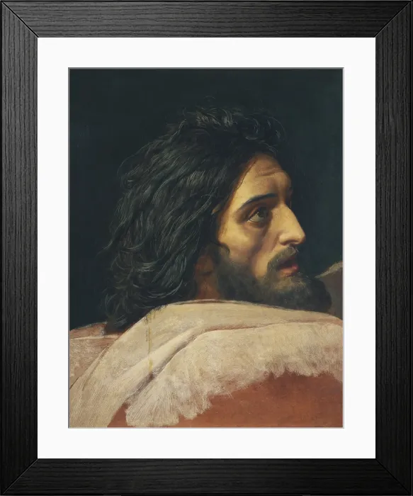 Framed Print : IVANOV, Alexander Andreevitch (1806-1858). Head of Saint John the Baptist. ca. 1840. Oil on canvas. RUSSIA. Moscow. Tretyakov Gallery Framed Print : IVANOV, Alexander Andreevitch (1806-1858). Head of Saint John the Baptist. ca. 1840. Oil on canvas. RUSSIA. Moscow. Tretyakov Gallery