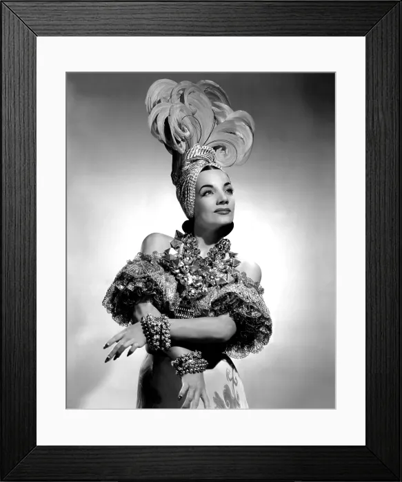 Framed Print : THAT NIGHT IN RIO, Carmen Miranda, 1941, TM and Copyright 20th Century Fox Film Corp. All rights reserved. Courtesy: Everett Collection