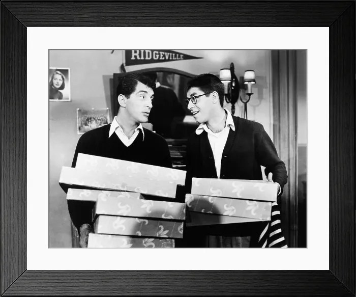 Framed Print : THAT'S MY BOY, from left, Dean Martin, Jerry Lewis, 1951 Framed Print : THAT'S MY BOY, from left, Dean Martin, Jerry Lewis, 1951