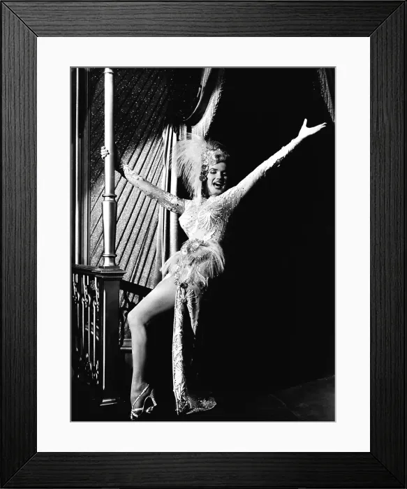 Framed Print : THERE'S NO BUSINESS LIKE SHOW BUSINESS, Marilyn Monroe, 1954. TM and Copyright 20th Century Fox Film Corp. All rights reserved. Courtesy: Everett Collection