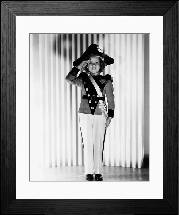 Framed Print : REBECCA OF SUNNYBROOK FARM, Shirley Temple, 1938, 20th Century-Fox Film Corporation, TM & Copyright / courtesy Everett Collection