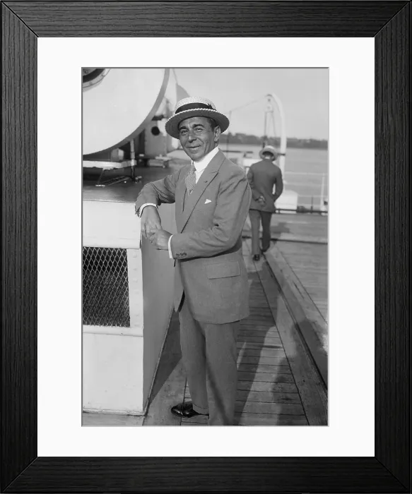 Framed Print : Levi Lee Shubert 1871-1953 was a Polish-born American theatre owner and producer