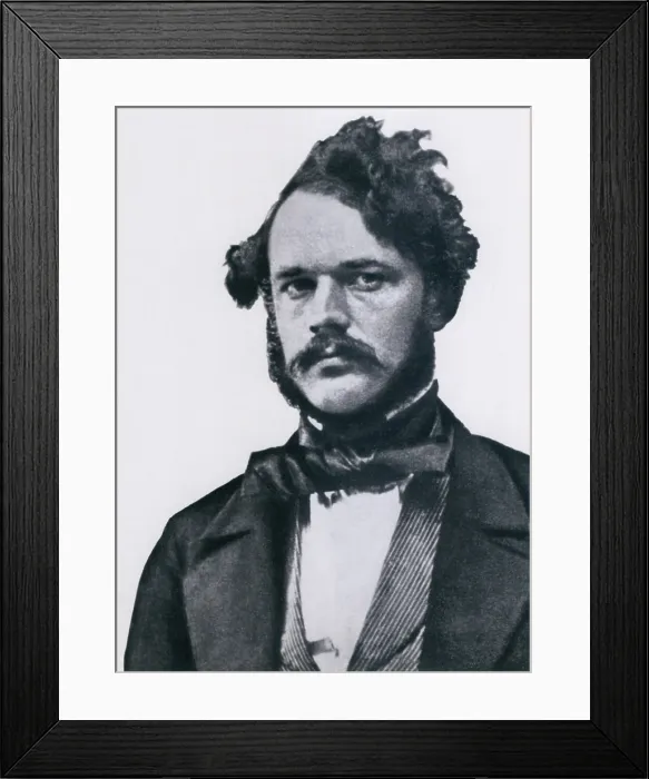 Framed Print : Werner von Siemens 1816-1892 German inventor and electrical entrepreneur whose company executed major feats of industrial technology including laying trans-Atlantic cables Framed Print : Werner von Siemens 1816-1892 German inventor and electrical entrepreneur whose company executed major feats of industrial technology including laying trans-Atlantic cables